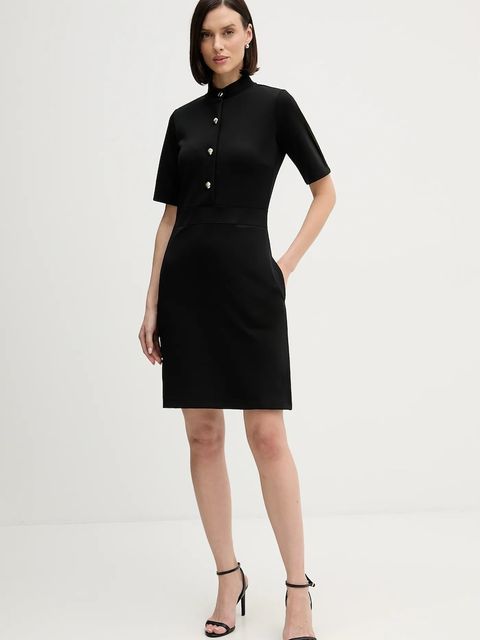 Joop! sukienka kolor czarny mini prosta 30100265