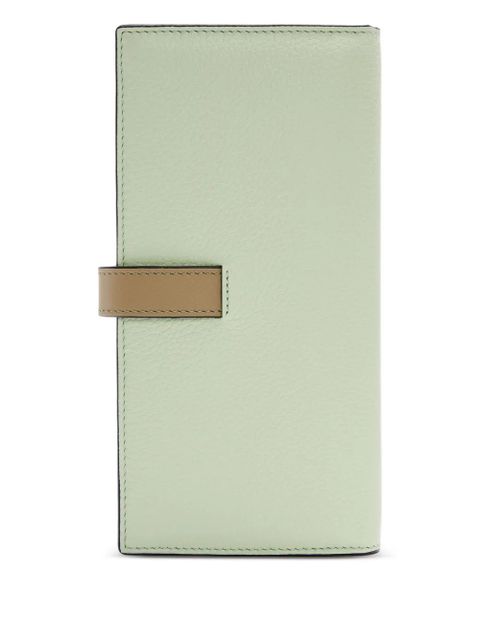 LOEWE large Anagram-debossed wallet - Green - zdjęcie produktu nr 2