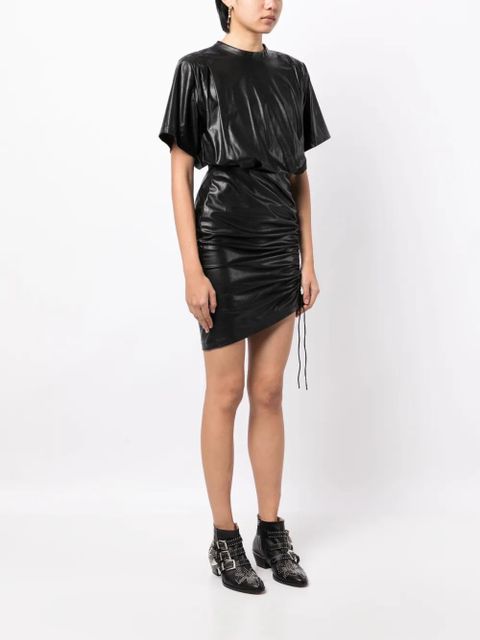 MARANT ÉTOILE Balesi short-sleeve minidress - Black