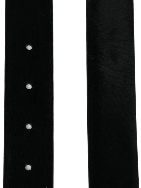 KHAITE leather belt - Black - zdjęcie produktu nr 2