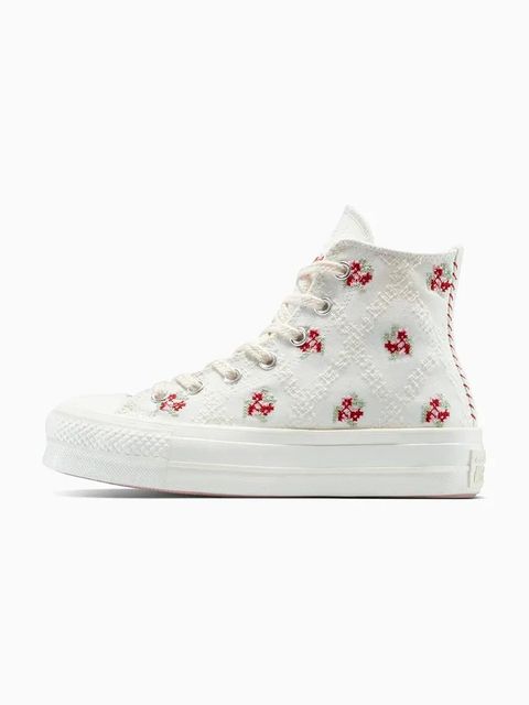 Converse trampki Chuck Taylor All Star Lift kolor biały A13659C