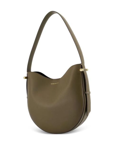 Victoria Beckham medium Dia half-moon calfskin shoulder bag - Green - zdjęcie produktu nr 2