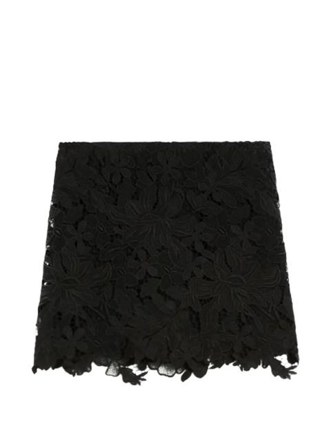 Sportmax floral lace short skirt - Black - zdjęcie produktu nr 1