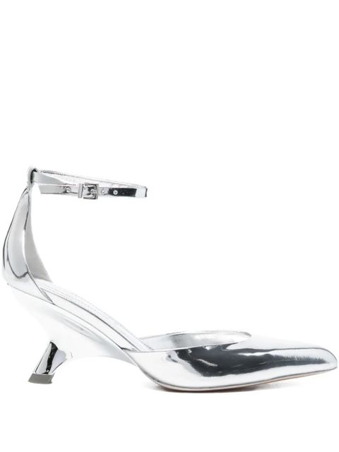 Simkhai Vixen ankle-strap pumps - Silver - zdjęcie produktu nr 1