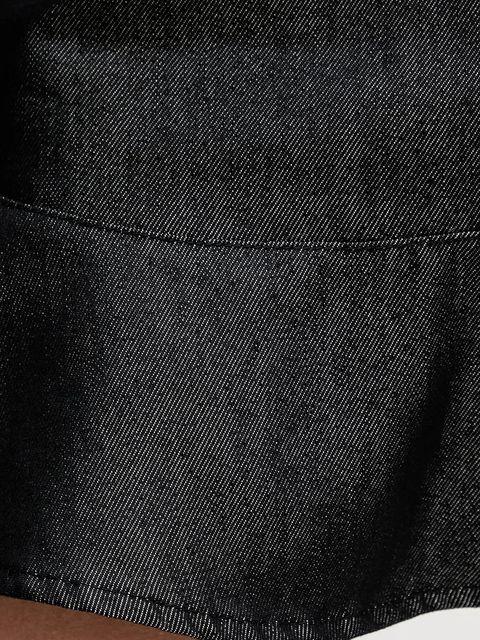 Rotate spódnica jeansowa kolor czarny mini rozkloszowana 114960100 - zdjęcie produktu nr 2