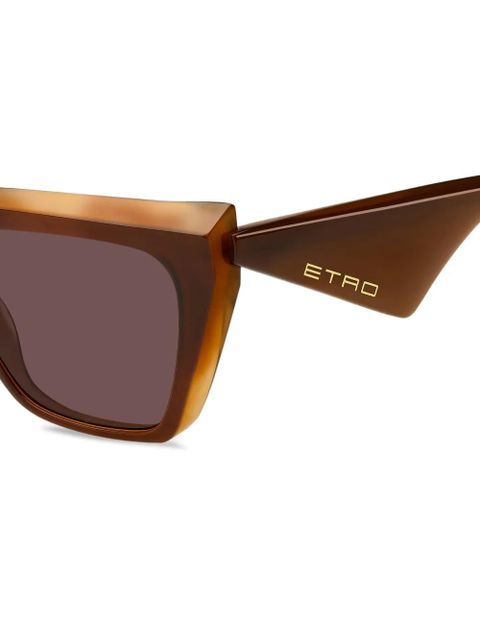 ETRO Tailoring sunglasses - Brown