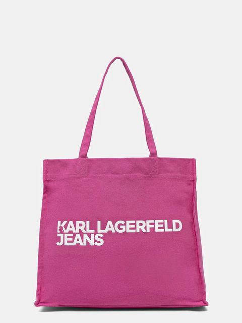 Karl Lagerfeld Jeans torebka bawełniana - zdjęcie produktu nr 1