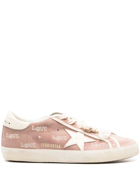 Golden Goose Super Star suede sneakers - Pink - zdjęcie produktu nr 1