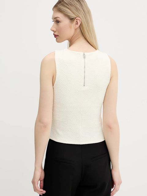 HUGO top kolor beżowy 50542420 - zdjęcie produktu nr 2