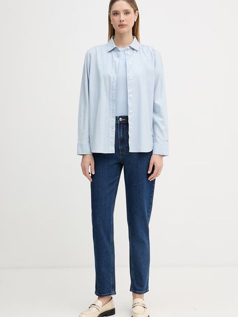 Calvin Klein Jeans jeansy relaxed fit damskie - zdjęcie produktu nr 1