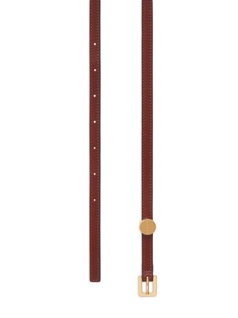 Marni leather belt - Red - zdjęcie produktu nr 2