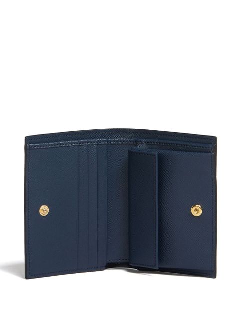 Marni colour-block bi-fold leather wallet - Orange