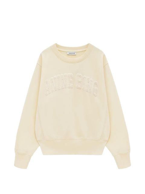 ANINE BING Harry logo-detail sweatshirt - Yellow - zdjęcie produktu nr 1