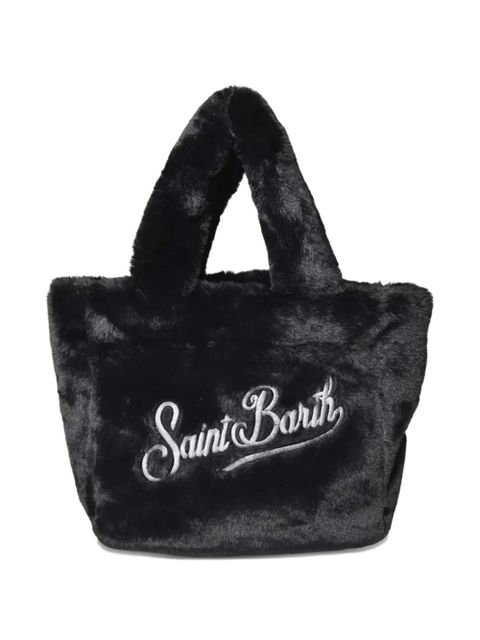MC2 Saint Barth faux fur tote bag - Black - zdjęcie produktu nr 2