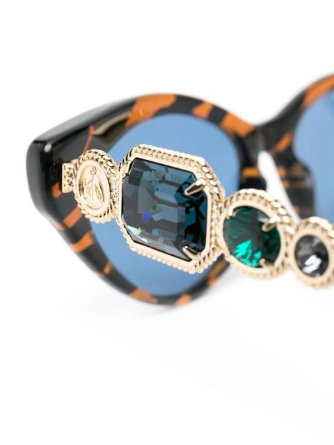 Lanvin cat-eye sunglasses - Brown