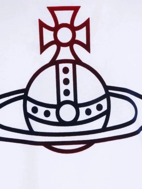 Vivienne Westwood Orb and Stars Classic cotton T-shirt - White