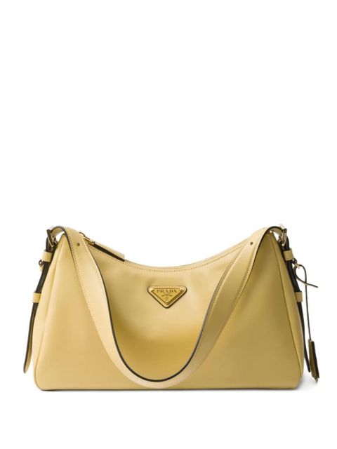 Prada medium Aimée leather shoulder bag - Yellow - zdjęcie produktu nr 1