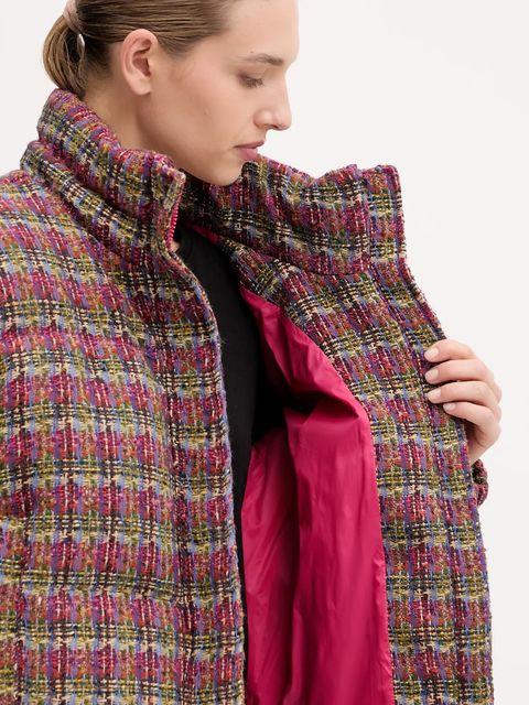 EA7 Emporio Armani kurtka kolor różowy zimowa AF16079.7W000682