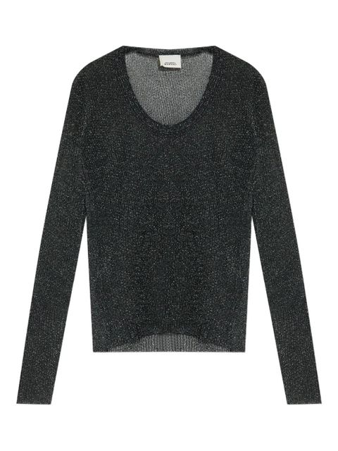 ISABEL MARANT ribbed top - Black - zdjęcie produktu nr 1
