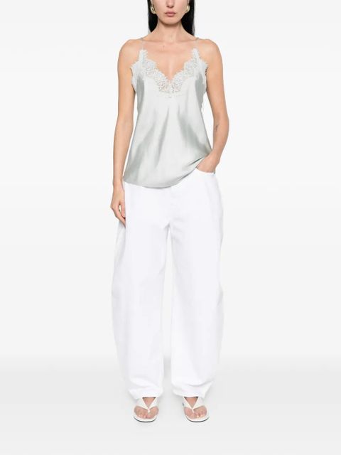 Róhe curved wide-leg jeans - White - zdjęcie produktu nr 2