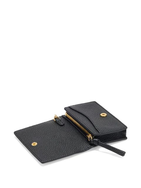 GANNI Bou logo card holder - Black