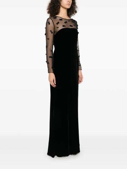 Max Mara Marocco gown - Black