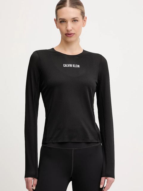 Calvin Klein Performance longsleeve treningowy kolor czarny LVGWF5K201 - zdjęcie produktu nr 1
