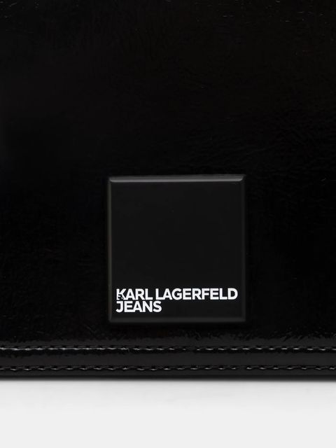 Karl Lagerfeld Jeans saszetka kolor czarny B1W30137