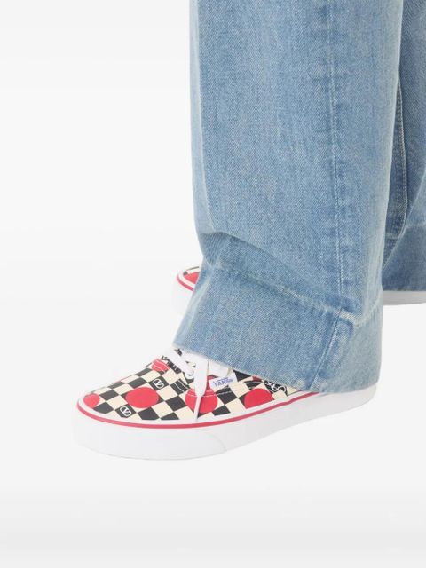 Valentino Garavani x Vans VLogo Checkerboard-print sneakers - Neutrals