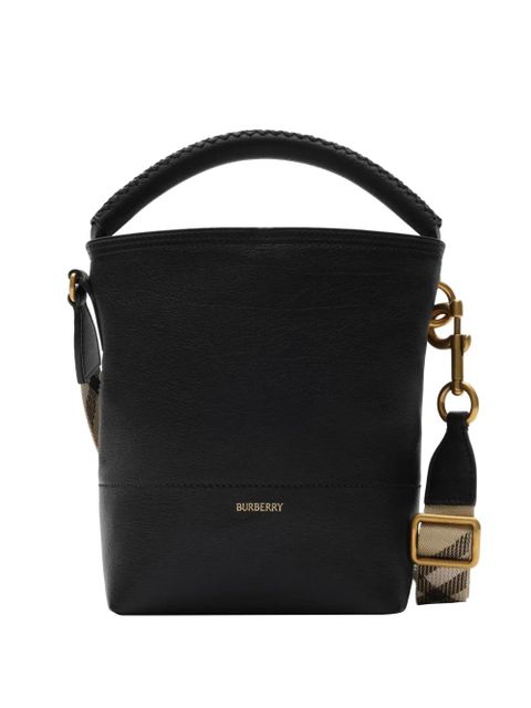 Burberry mini B Clip bucket bag​ - Black - zdjęcie produktu nr 1