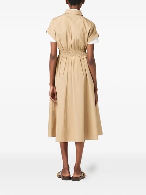 Miu Miu poplin shirt-dress - Brown - zdjęcie produktu nr 2