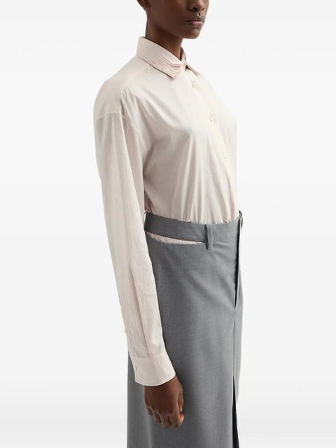 Jil Sander cotton shirt - Neutrals - zdjęcie produktu nr 2