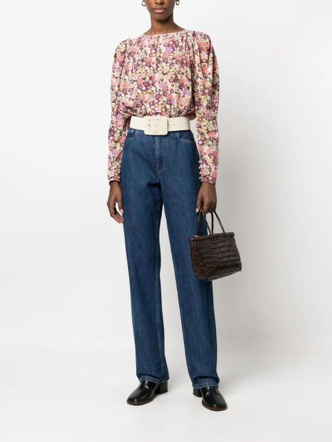 DRAGON DIFFUSION interwoven leather tote bag - Brown - zdjęcie produktu nr 2