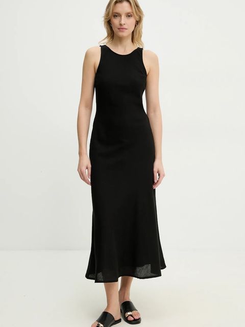 Answear.LAB sukienka z lnem