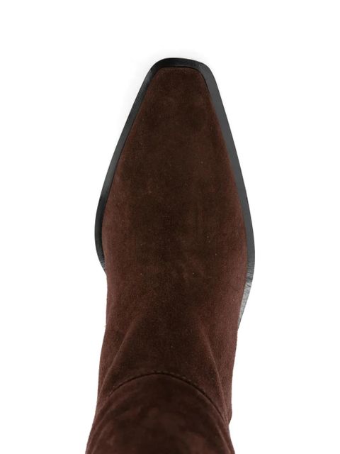 Proenza Schouler 40mm suede knee-high boots - Brown