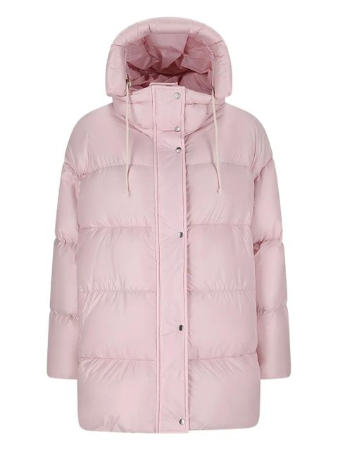 Jil Sander hooded down jacket - Pink - zdjęcie produktu nr 1
