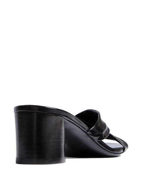KHAITE Liria sandals - Black