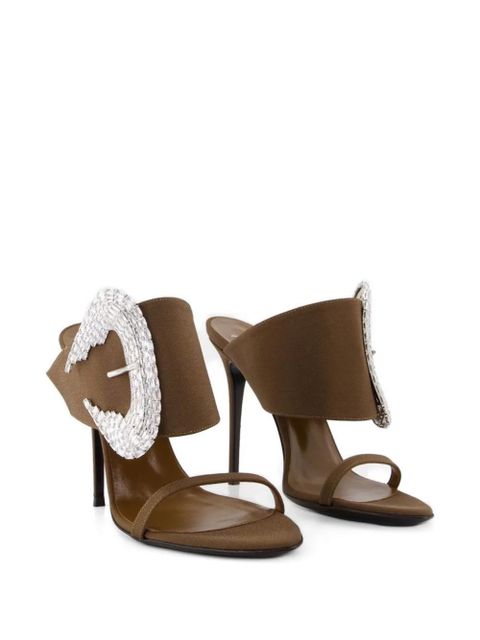Giuseppe Zanotti Ludhovica embellished sandals - Brown - zdjęcie produktu nr 2