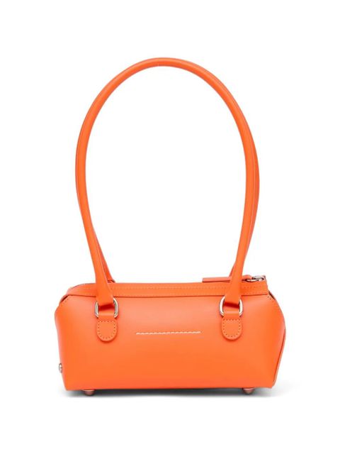 MM6 Maison Margiela mini Bauletto J leather shoulder bag - Orange