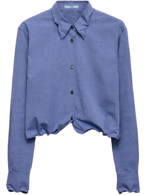 Prada Fil-à-fil shirt - Blue - zdjęcie produktu nr 1