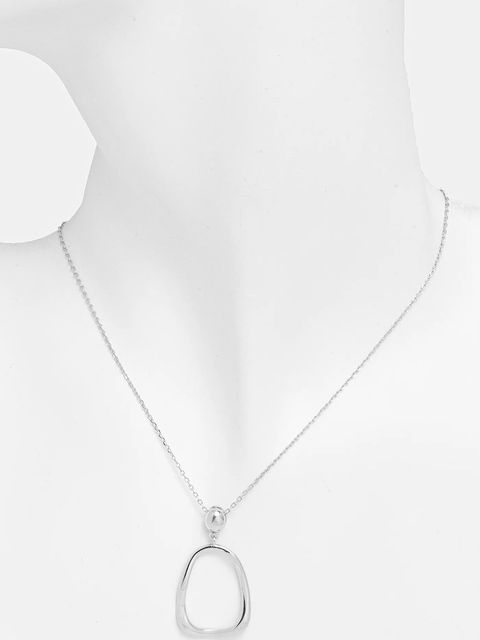 Answear.LAB naszyjnik srebrny - zdjęcie produktu nr 2