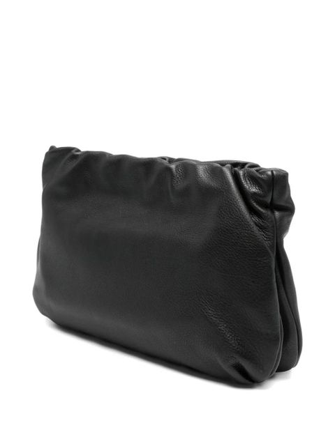 The Row mini Tasche leather clutch bag - Black