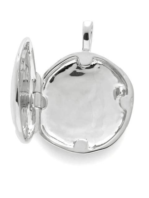Monica Vinader Deia circular pendant - Silver - zdjęcie produktu nr 2