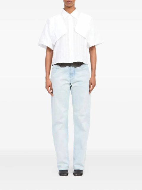 MM6 Maison Margiela short-sleeved shirt - White - zdjęcie produktu nr 2