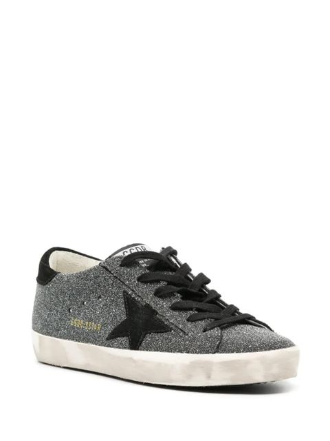 Golden Goose Super-Star embellished sneakers - Black