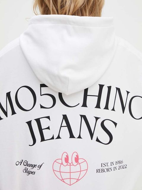 Moschino Jeans bluza bawełniana