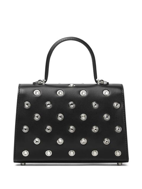 Versace small Medusa '95 crystal tote bag - Black