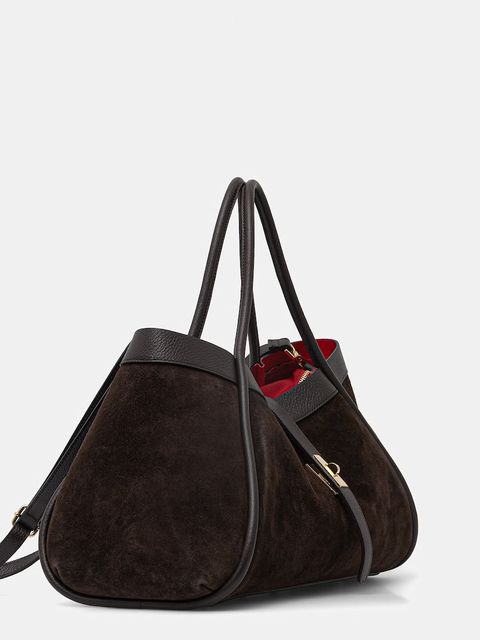 Answear.LAB torebka zamszowa - zdjęcie produktu nr 1