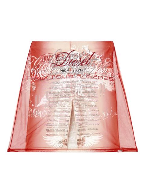 Diesel Remaster Capsule O-Lympiac mini skirt - Pink - zdjęcie produktu nr 1