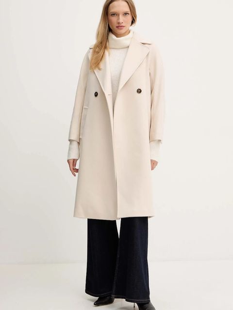 Weekend Max Mara płaszcz wełniany RESINA - zdjęcie produktu nr 2